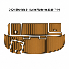 2006 Ebbtide 21 Swim Platform Pad Traction Mats Eva Foam Boat Flooring Marine Decking Hzchione