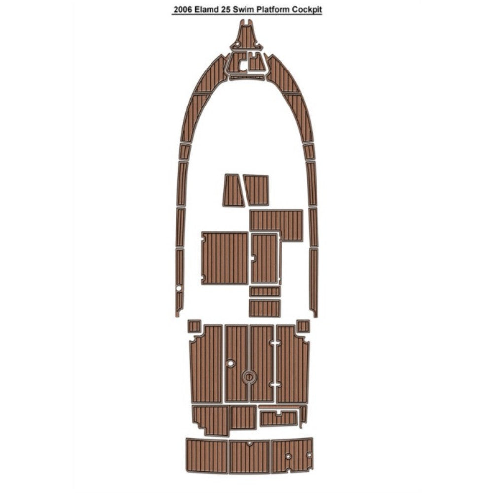 2006 Elamd 25 Swim Platform Cockpit Traction Mats Eva Foam Boat Flooring Marine Decking Hzchione Default Title