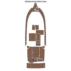 2006 Elamd 25 Swim Platform Cockpit Traction Mats Eva Foam Boat Flooring Marine Decking Hzchione Default Title