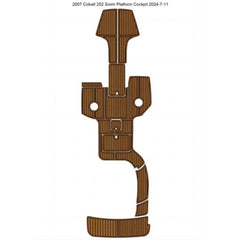 2007 Cobalt 252 Swim Platform Cockpit Traction Mats Eva Foam Boat Flooring Marine Decking Hzchione