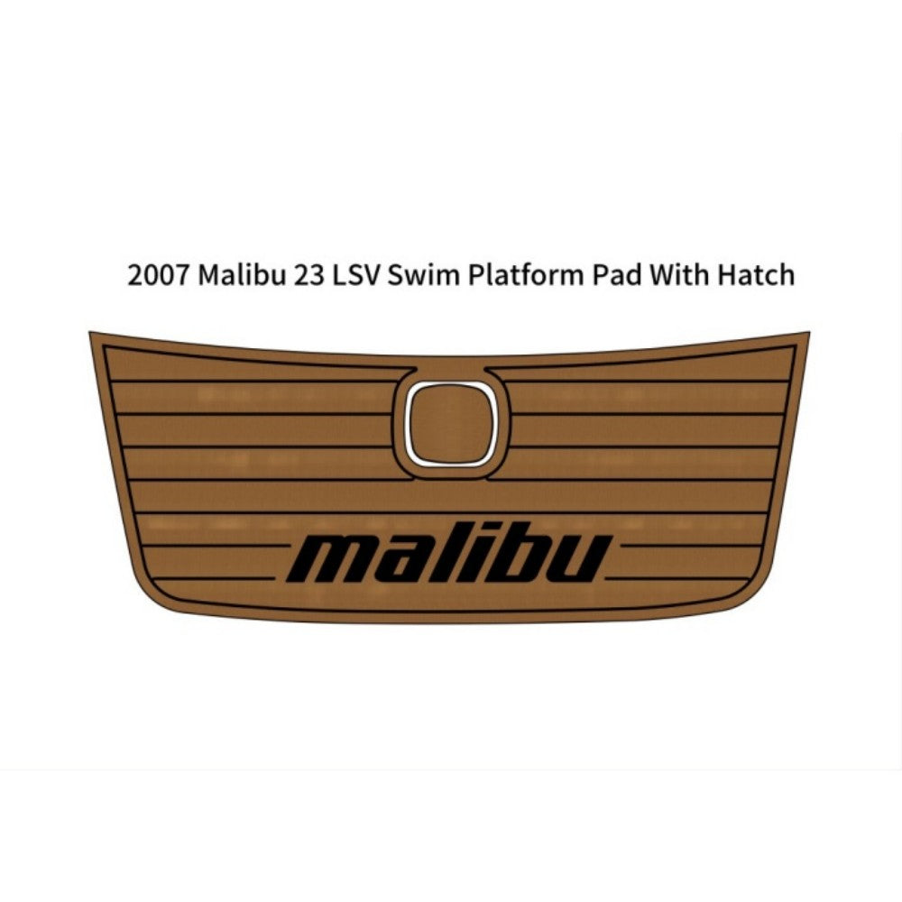 2007 Malibu 23 LSV Swim Platform Pad With Traction Mats Eva Foam Boat Flooring Marine Decking Hzchione