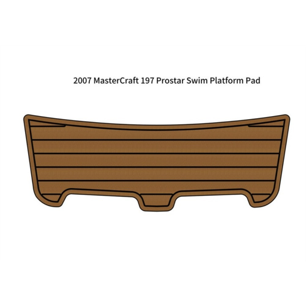2007 MasterCraft 197 Prostar Swim Platform Traction Mats Eva Foam Boat Flooring Marine Decking Hzchione