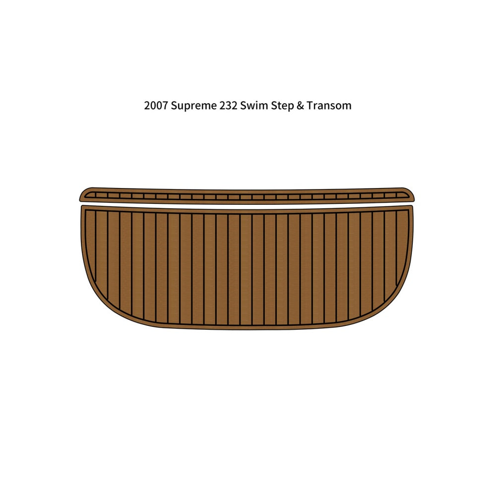 2007 Supreme 232 Swim Platform Step Pad Traction Mats Eva Foam Boat Flooring Marine Decking Hzchione