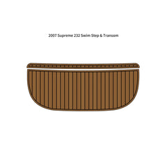 2007 Supreme 232 Swim Platform Step Pad Traction Mats Eva Foam Boat Flooring Marine Decking Hzchione