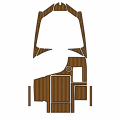 2008-2015 AXIS A20 Without Swim Platform Cockpit Pad EVA Teak Decking Mat