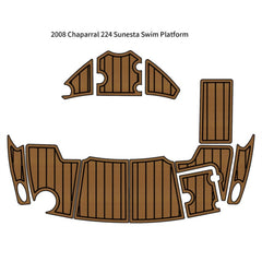 2008 Chaparral 224 Sunesta Swim Platform Traction Mats Eva Foam Boat Flooring Marine Decking Hzchione