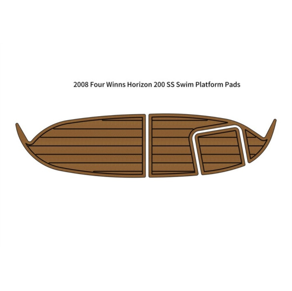 2008 Four Winns Horizon 200SS Swim Platform Traction Mats Eva Foam Boat Flooring Marine Decking Hzchione