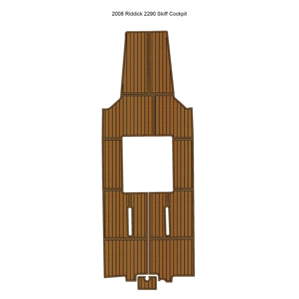 2008 Riddick 2290 Skiff Cockpit Traction Mats Eva Foam Boat Flooring Marine Decking Hzchione