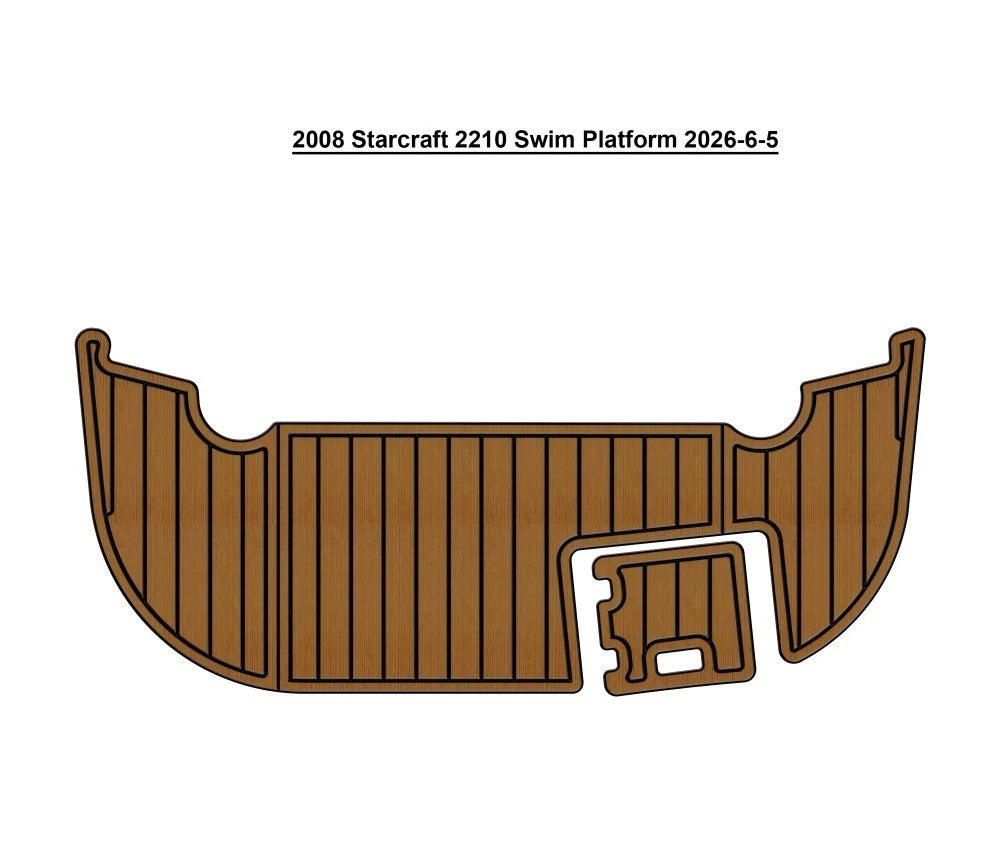 2008 Starcraft 2210 Swim Platform Pad Traction Mats Eva Foam Boat Flooring Marine Decking Hzchione
