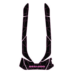 2011-2022 Sea Doo GTI GTR GTS Customize Jet Ski Mats Non-Slip Motorboat Traction Mat Hzchione Black Pink-Fractal