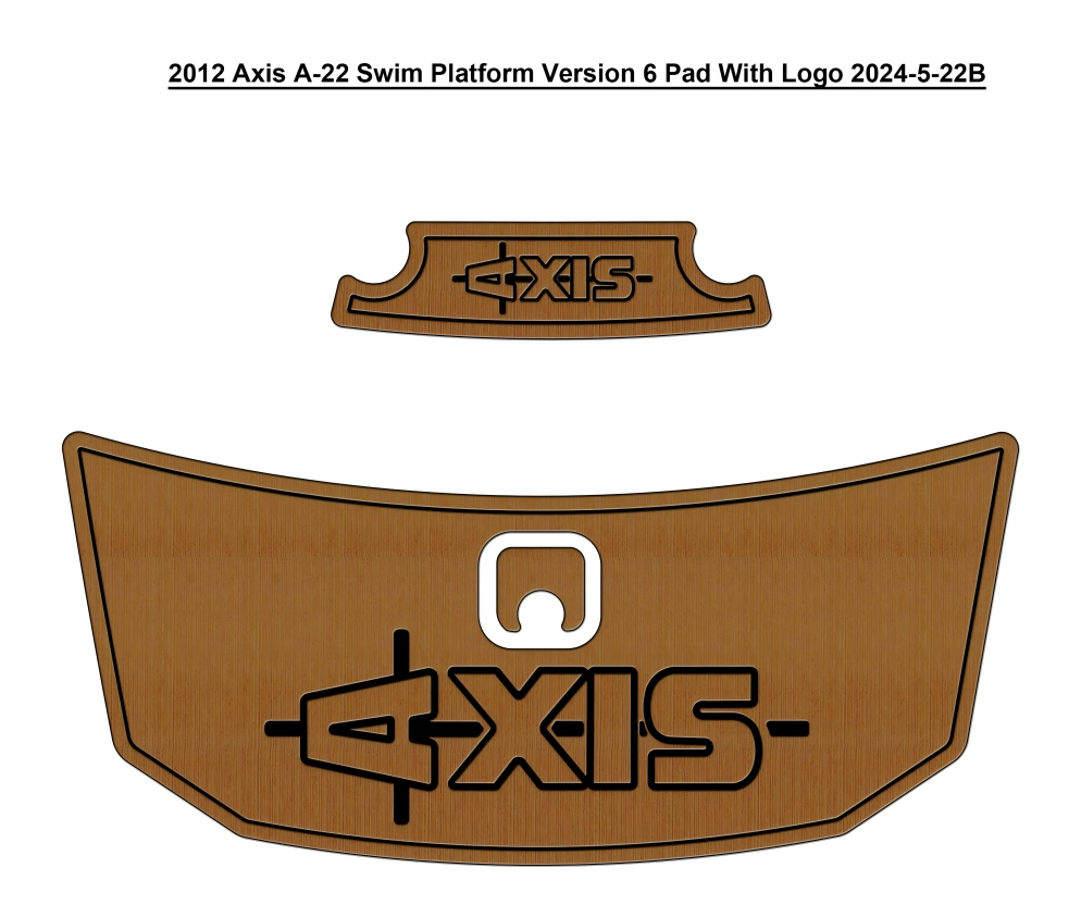2012 Axis A22 Swim Platform Traction Mats Eva Foam Boat Flooring Marine Decking Hzchione