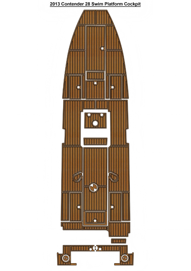 2013 Contender 28 Swim Platform Cockpit Traction Mats Eva Foam Boat Flooring Marine Decking Traction Mats Eva Foam Boat Flooring Marine Decking Traction Mats Eva Foam Boat Flooring Marine Decking