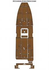 2013 Contender 28 Swim Platform Cockpit Traction Mats Eva Foam Boat Flooring Marine Decking Traction Mats Eva Foam Boat Flooring Marine Decking Traction Mats Eva Foam Boat Flooring Marine Decking