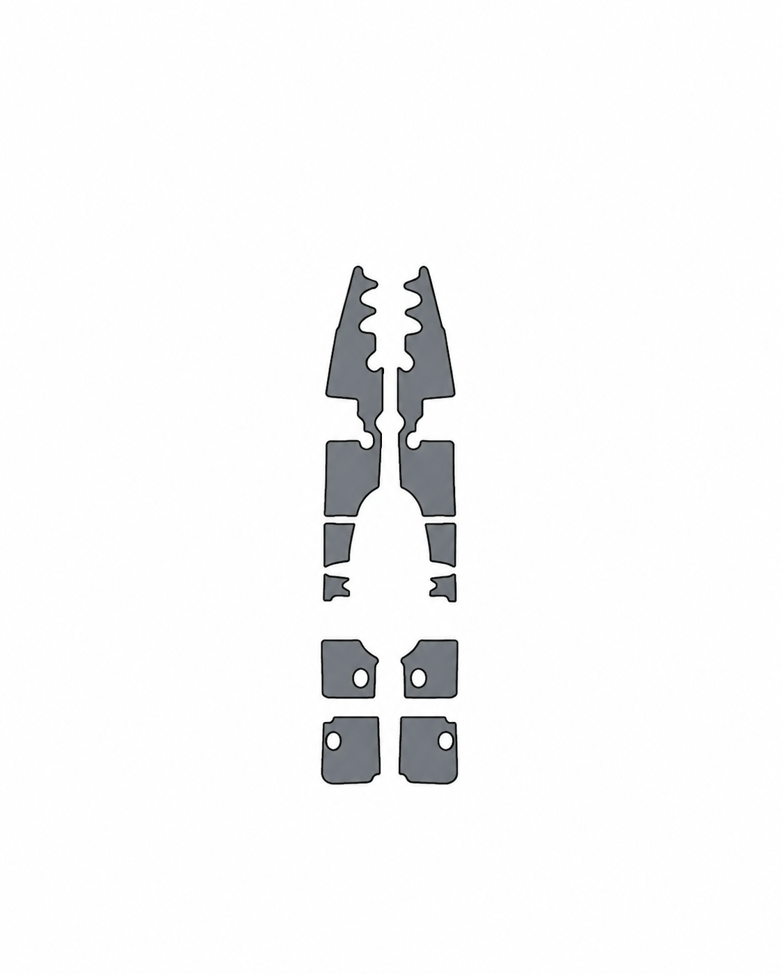 2013 Jackson Big Tuna Kayak Boat Deck Pad Kit