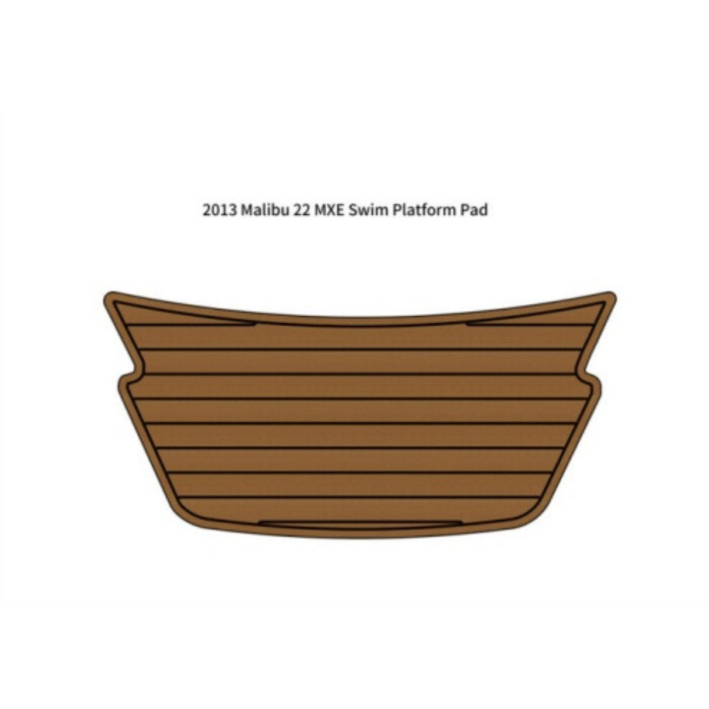 2013 Malibu 22 MXE Swim Platform Step Pad Traction Mats Eva Foam Boat Flooring Marine Decking Hzchione