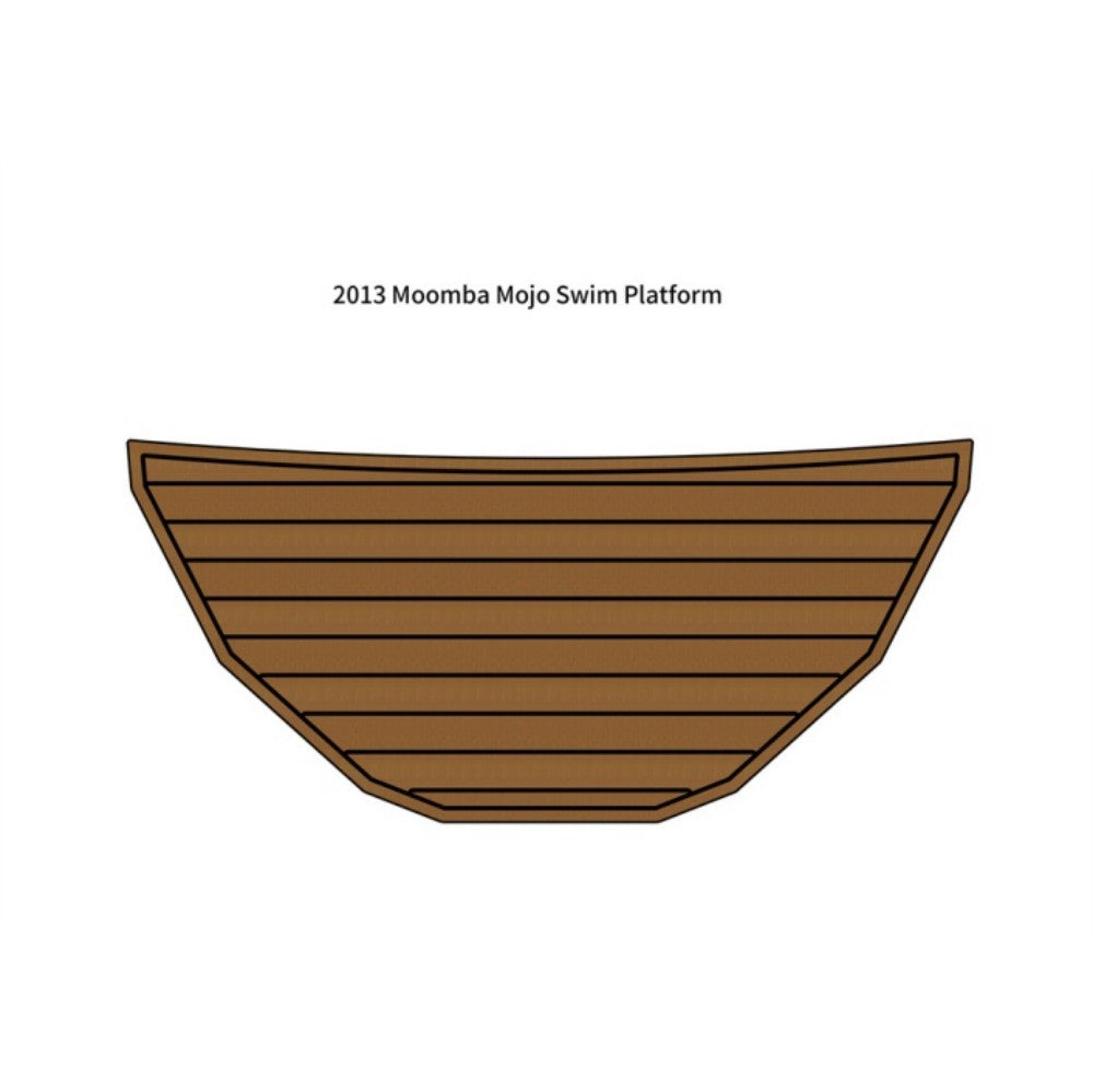 2013 Moomba Mojo Swim Platform Step Pad Traction Mats Eva Foam Boat Flooring Marine Decking Hzchione