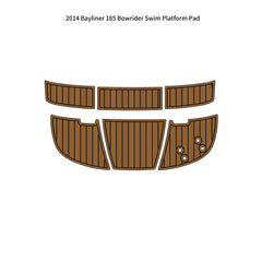 2014 Bayliner 185 Bowrider Swim Platform Traction Mats Eva Foam Boat Flooring Marine Decking Hzchione