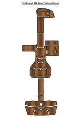 2014 Cobalt 296 Cockpit Pad Traction Mats Eva Foam Boat Flooring Marine Decking Hzchione