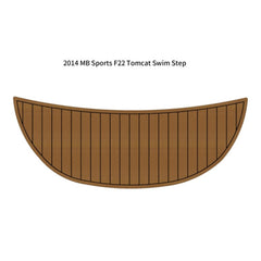 2014 MB Sports F22 Tomcat Swim Platform Step Mat Traction Mats Eva Foam Boat Flooring Marine Decking