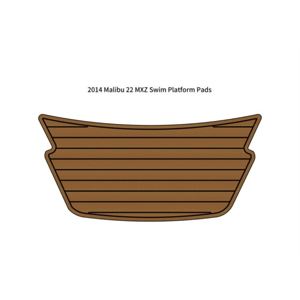 2014 Malibu 22 MXZ Swim Platform Step Pad Traction Mats Eva Foam Boat Flooring Marine Decking