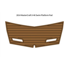 2014 MasterCraft X-46 Swim Platform Pad Traction Mats Eva Foam Boat Flooring Marine Decking