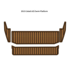 2015 Cobalt A25 Swim Platform Step Pad Traction Mats Eva Foam Boat Flooring Marine Decking