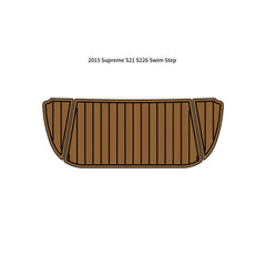 2015 Supreme S21 S226 Swim Platform Step Mat Traction Mats Eva Foam Boat Flooring Marine Decking Hzchione