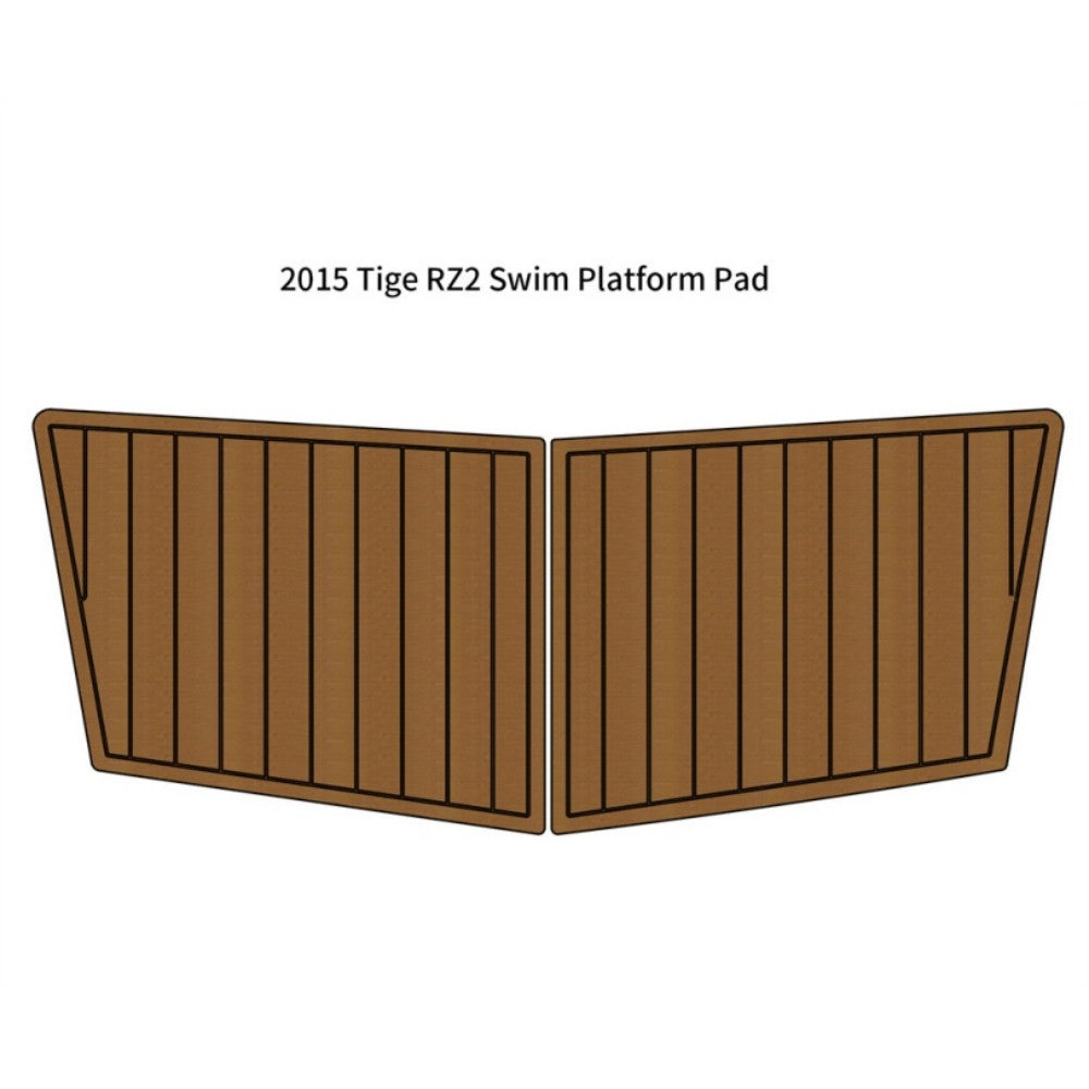 2015 Tige RZ2 Swim Platform Step Mat Traction Mats Eva Foam Boat Flooring Marine Decking Hzchione