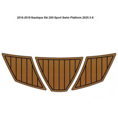 2016-2018 Nautique Ski 200 Sport Swim Platform Traction Mats Eva Foam Boat Flooring Marine Decking Hzchione