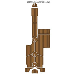 2017 Mastercraft XT21 Cockpit Pad Traction Mats Eva Foam Boat Flooring Marine Decking Hzchione