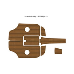 2018 Monterey 224 Cockpit Pad Traction Mats Eva Foam Boat Flooring Marine Decking Hzchione