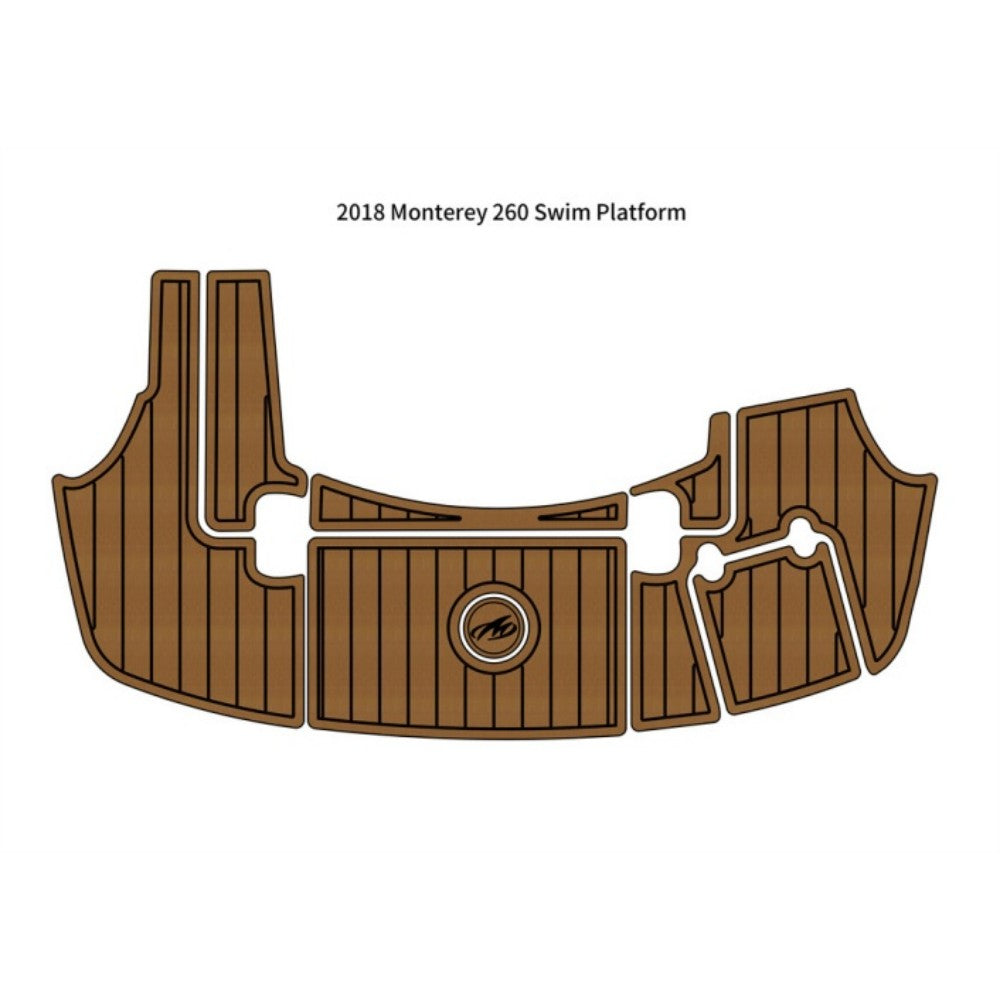 2018 Monterey 260 Swim Platform Step Pad Traction Mats Eva Foam Boat Flooring Marine Decking Hzchione