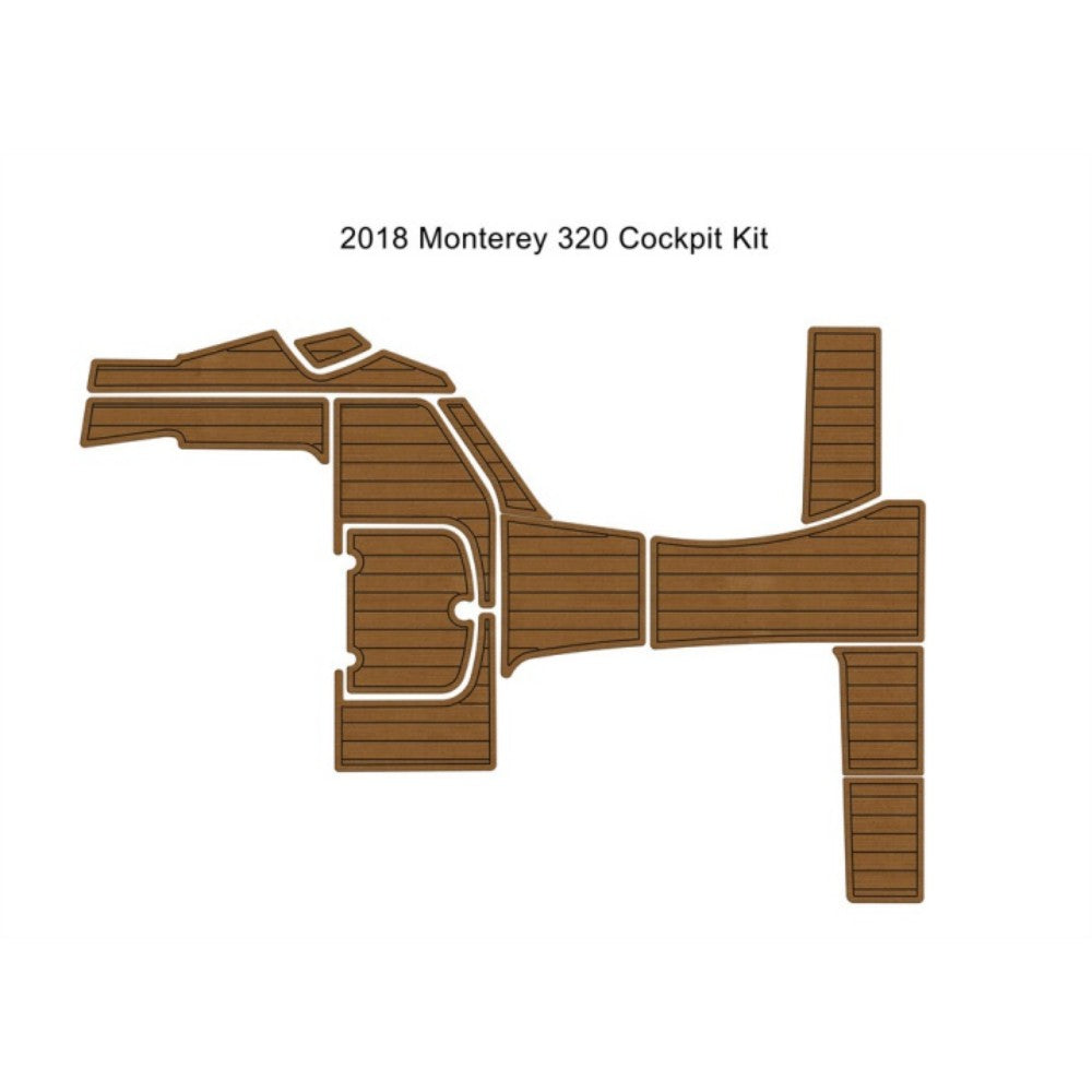 2018 Monterey 320 Cockpit Pad Traction Mats Eva Foam Boat Flooring Marine Decking Hzchione