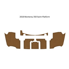 2018 Monterey 350 Swim Platform Step Pad Traction Mats Eva Foam Boat Flooring Marine Decking Hzchione