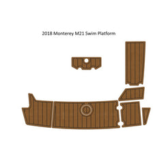 2018 Monterey M21 Swim Platform Step Pad Traction Mats Eva Foam Boat Flooring Marine Decking