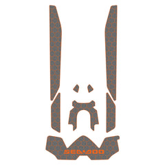 2018 Sea Doo GTX/GTX 230 Customize Jet Ski Mats Non-Slip Motorboat Traction Mat Hzchione Dark Gray Orange