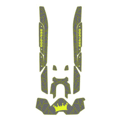 2018 Sea Doo RXT-X 300 Customize Jet Ski Mats Non-Slip Motorboat Traction Mat Hzchione Medium Gray + Neon Yellow + Black