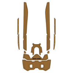 2019-2021 Sea Doo Fish Pro Customize Jet Ski Mats Foam Boat Decking Kits Hzchione