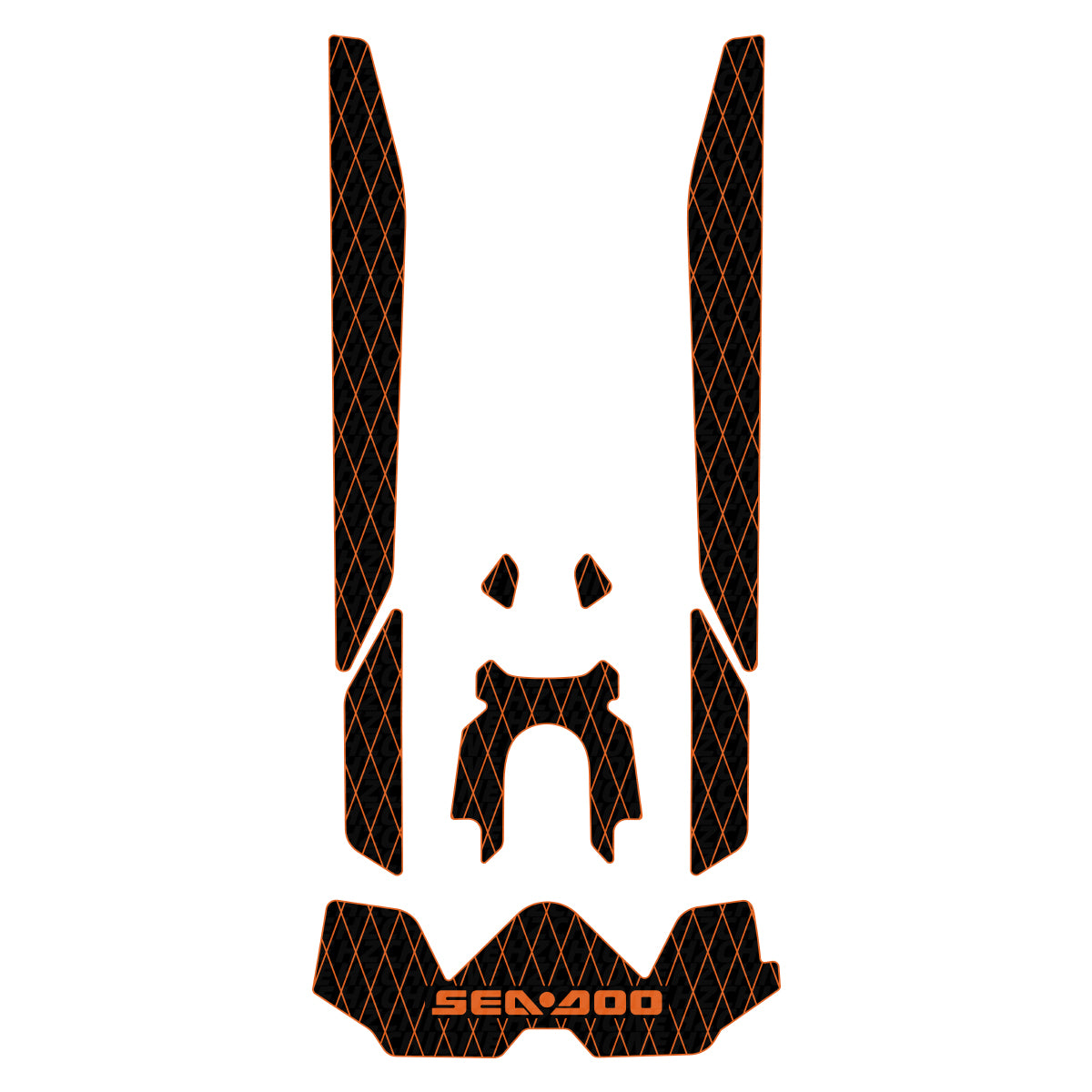 2019-2024 Sea Doo GTX 230+300 Customize Jet Ski Traction Mats