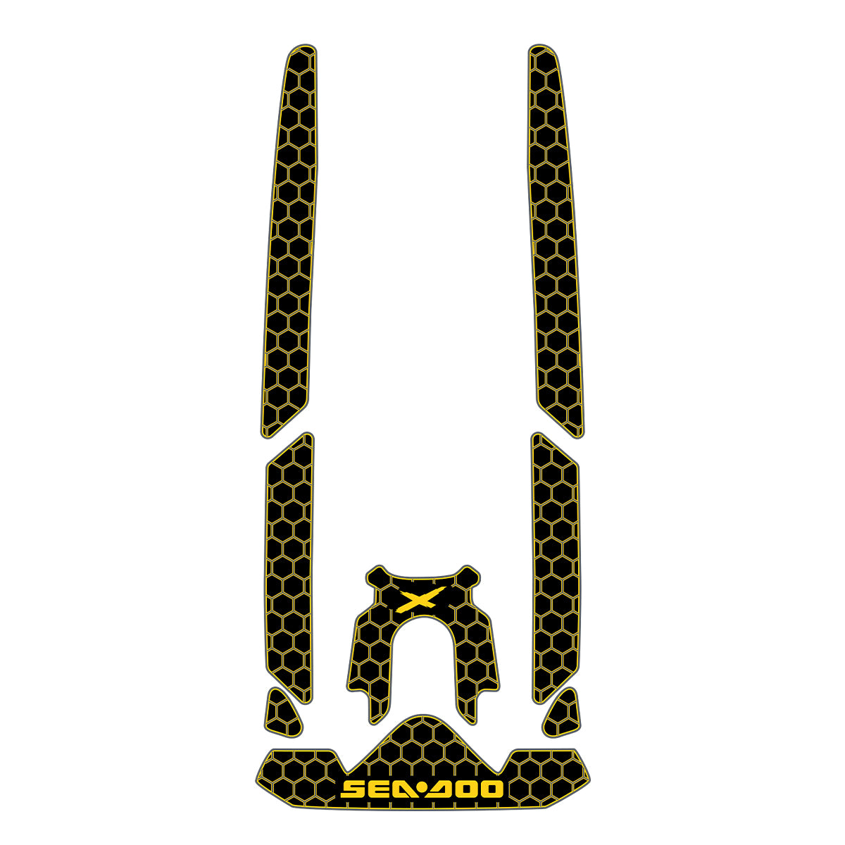 2020-2025 Sea Doo GTR 230 Customize Jet Ski Mats Non-Slip Motorboat Traction Mat Hzchione