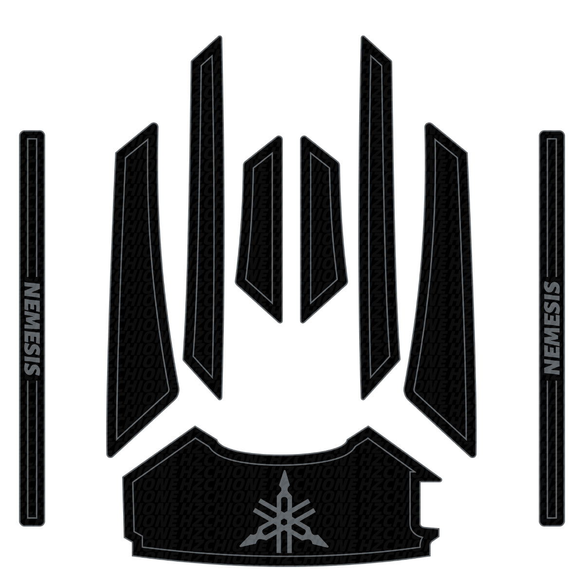 2019-2026 Yamaha FX + FX CRUISER SVHO / HO / LIMITED EVA Foam Boat Flooring Jet Ski Traction Mats Hzchione Black Charcoal Gray