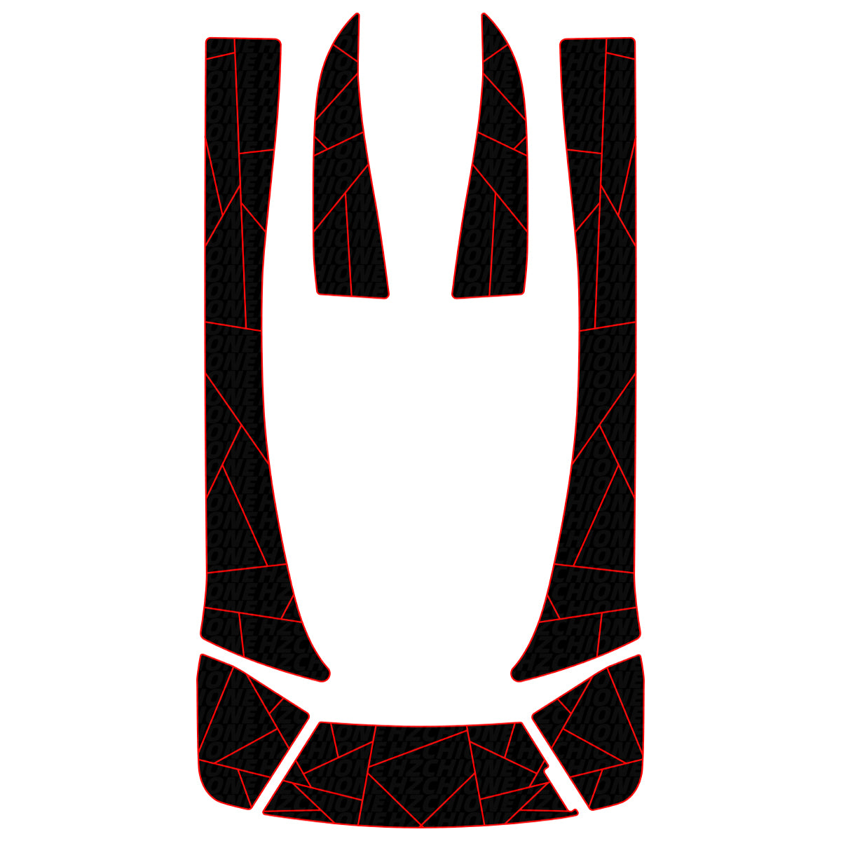 2020–2026 Kawasaki STX 160 / 160X / 160LX EVA Foam Boat Flooring Jet Ski Traction Mats Hzchione Black Red