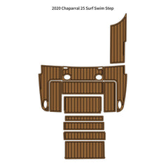 2020 Chaparral 25 Surf Swim Step Platform Traction Mats Eva Foam Boat Flooring Marine Decking