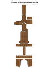 2020 Regal LX6 Cockpit Traction Mats Eva Foam Boat Flooring Marine Decking Hzchione