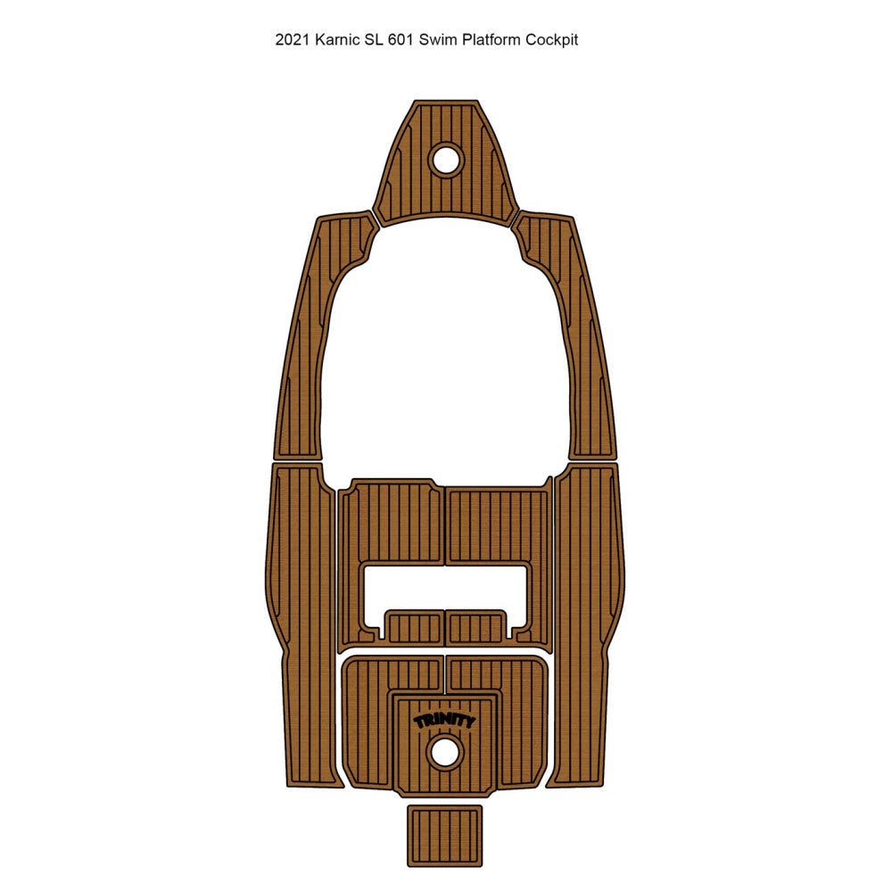 2021 Karnic SL 601 Cockpit Traction Mats Eva Foam Boat Flooring Marine Decking