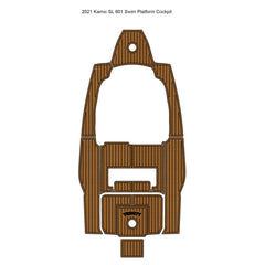 2021 Karnic SL 601 Cockpit Traction Mats Eva Foam Boat Flooring Marine Decking