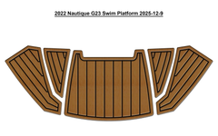 2022 Nautique G23 Swim Platform Traction Mats Eva Foam Boat Flooring Marine Decking