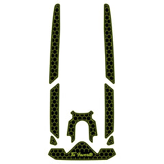 2019-2024 Sea-Doo GTI SE 170 Customize Jet Ski Mats Non-Slip Motorboat Traction Mat Hzchione Black Yellow-Honeycomb