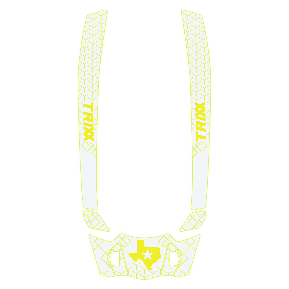 2024 Sea Doo SPARK TRIXX 1 & 2 UP Customize Jet Ski Mats Non-Slip Motorboat Traction Mat Hzchione White Neon Yellow