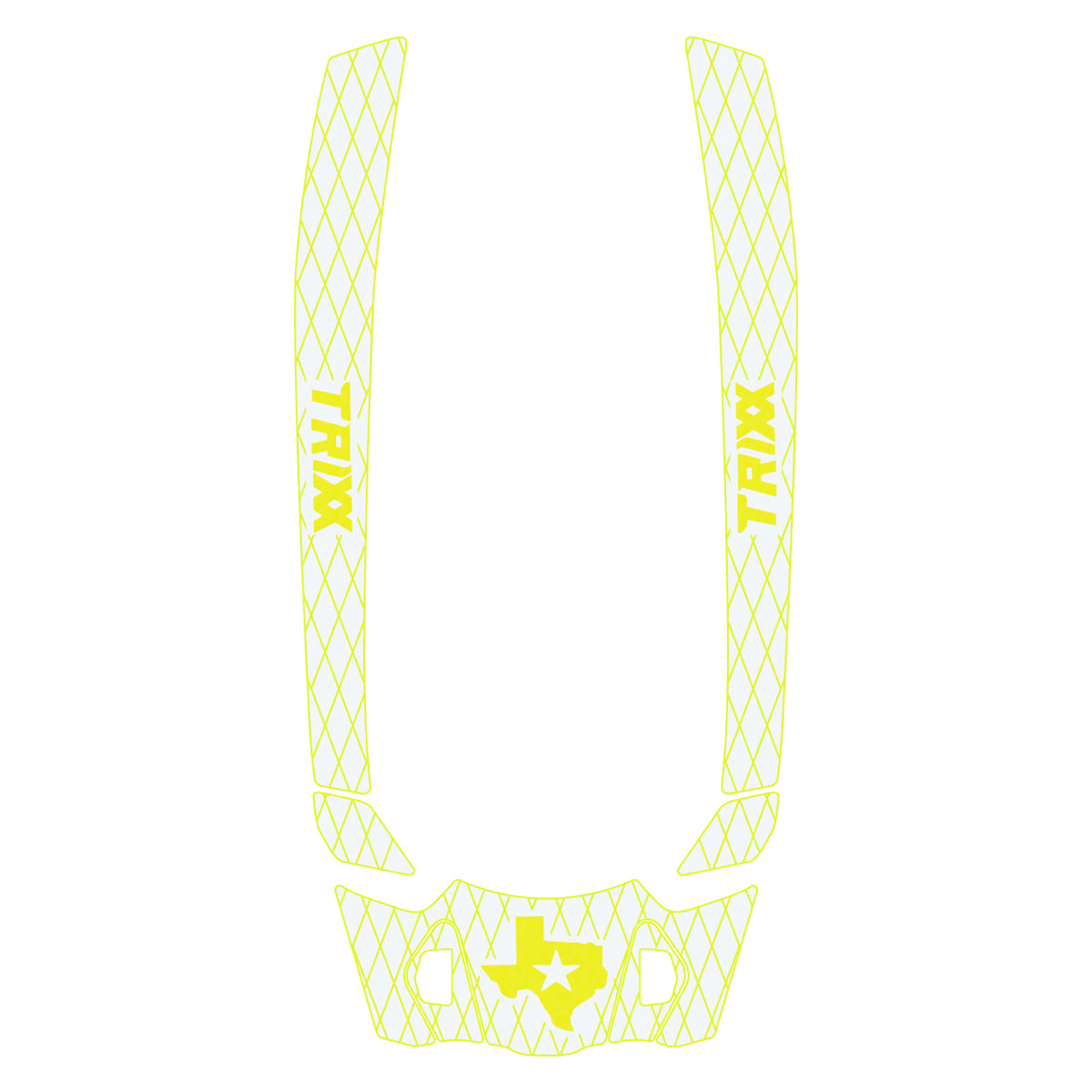 2024 Sea Doo SPARK TRIXX 1 & 2 UP Customize Jet Ski Mats Non-Slip Motorboat Traction Mat Hzchione White Neon Yellow-Diamond